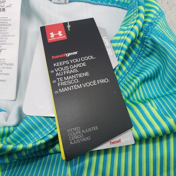 Under Armour Pants Size Large Youth Girls Leggings - Picture 4 of 6